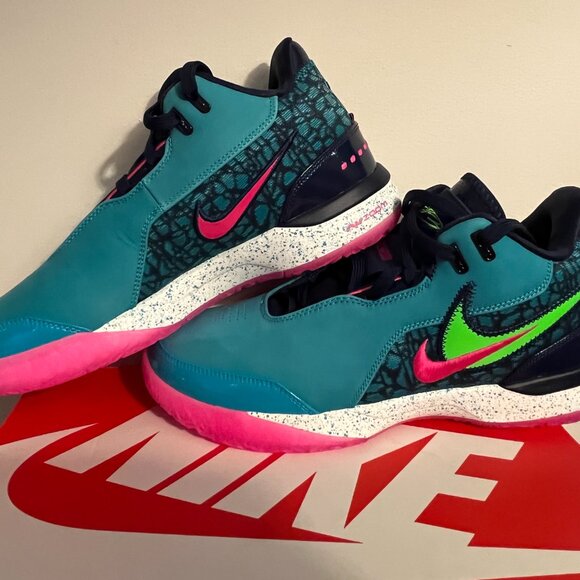 🔥 Nike Zoom LeBron NXXT Gen AMPD “South Beach” | Men’s 10.5 | NEW 🔥 - Picture 2 of 3